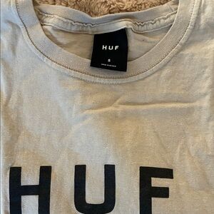 HUF Tan Short Sleeve Tee